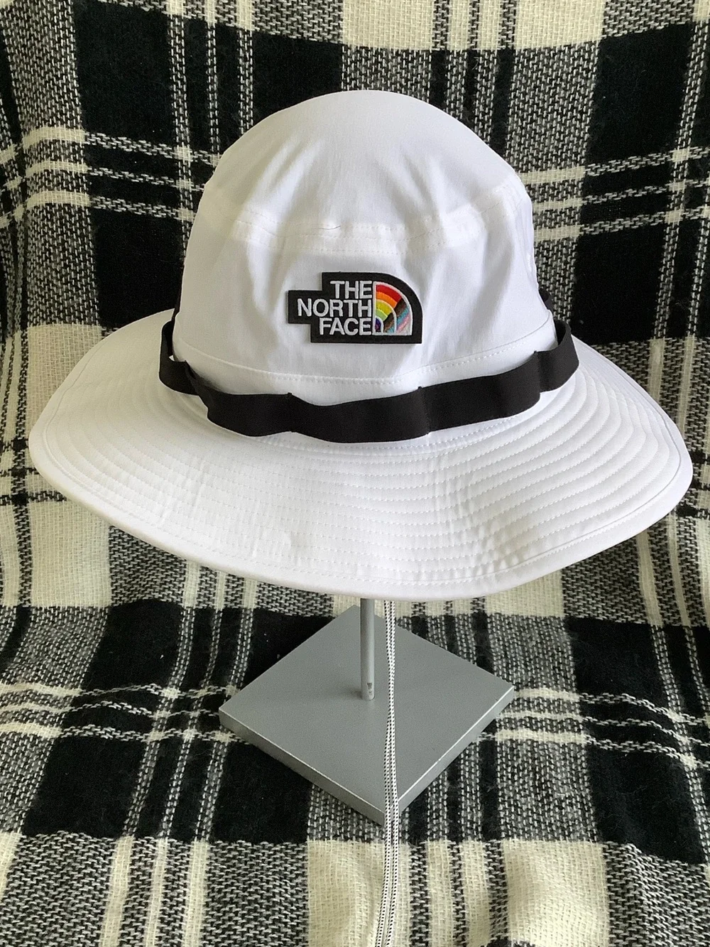The North Face pride logo boonie hat